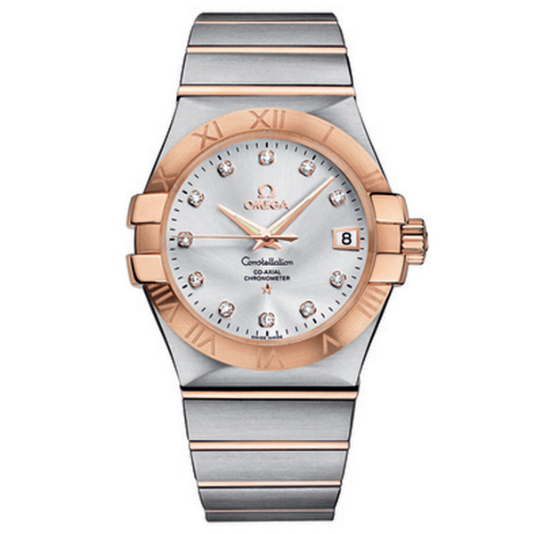 Omega Constellation Co-Axial Date Diamonds 35 mm 12320352052001