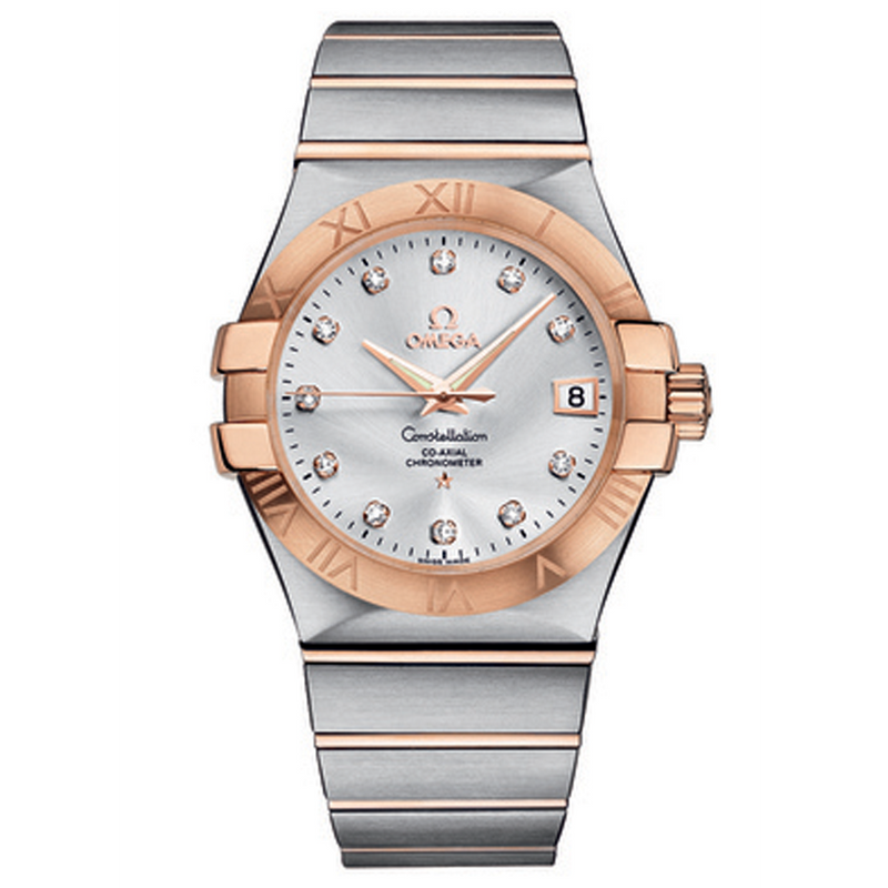 Omega Constellation Co-Axial Date Diamonds 35 mm 12320352052001