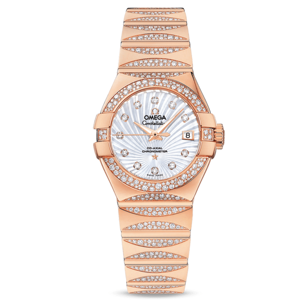 Omega Constellation Co-Axial 27mm Diamonds 12355272055003