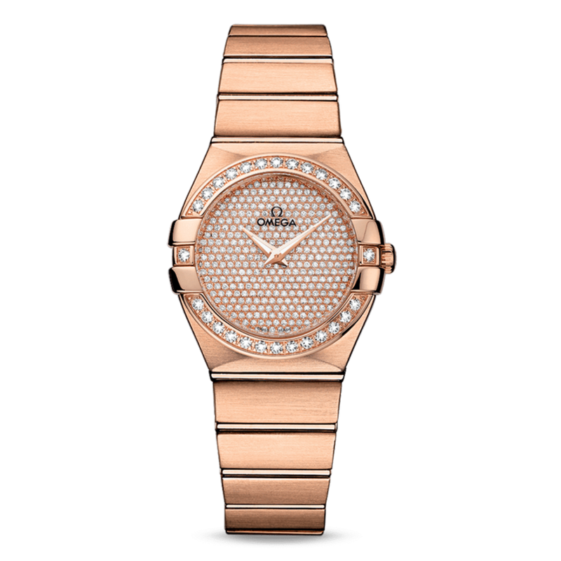 Omega Constellation Quartz Diamonds 27mm