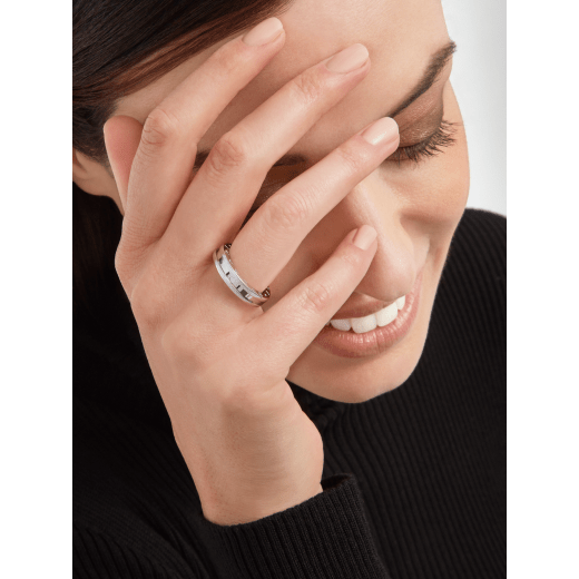 B.zero1 White Gold Ring