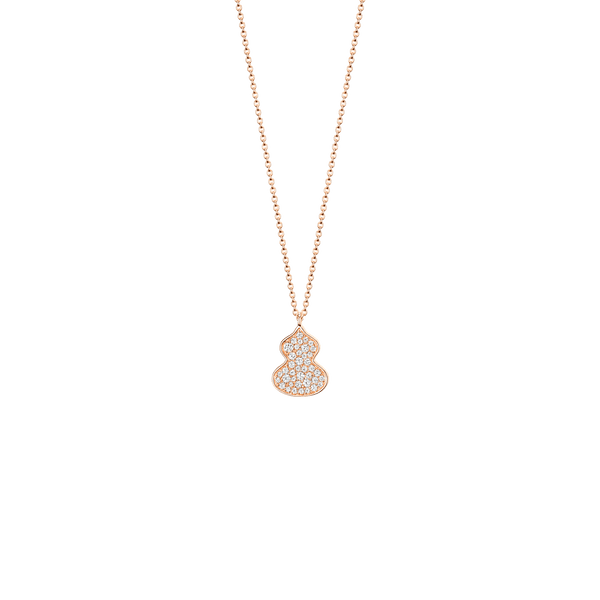 Qeelin Petite Wulu Necklace Diamonds WU-NL0018B-RGD WUNPT18RGDI
