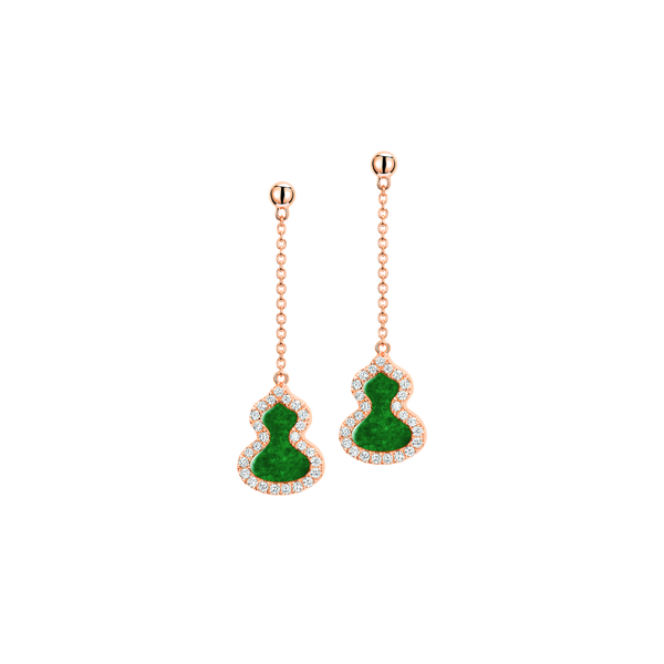 Petite Wulu Earrings Jade
