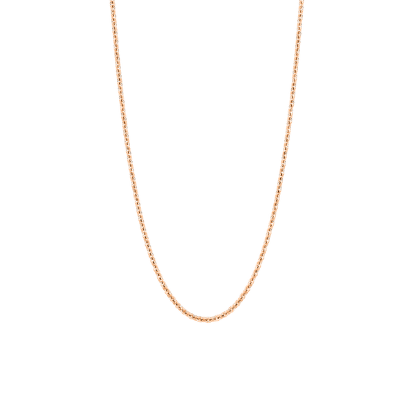 Qeelin 16 inch chain necklace in 18K rose gold AAAXXEYRG0016