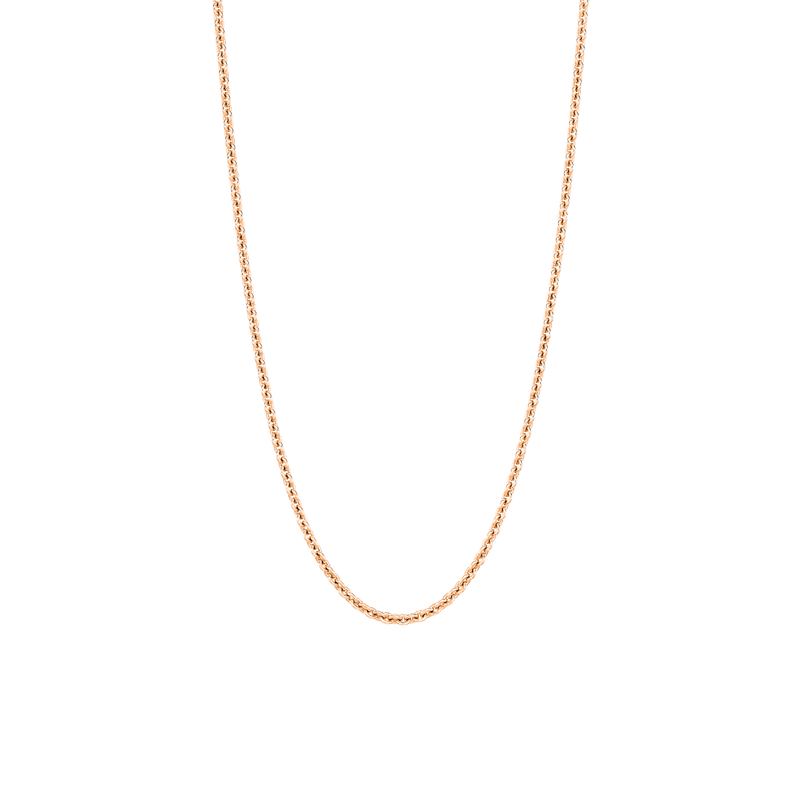 Qeelin 16 inch chain necklace in 18K rose gold AAAXXEYRG0016