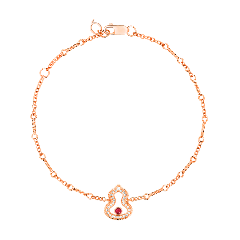 Wulu Bracelet Diamonds and Ruby