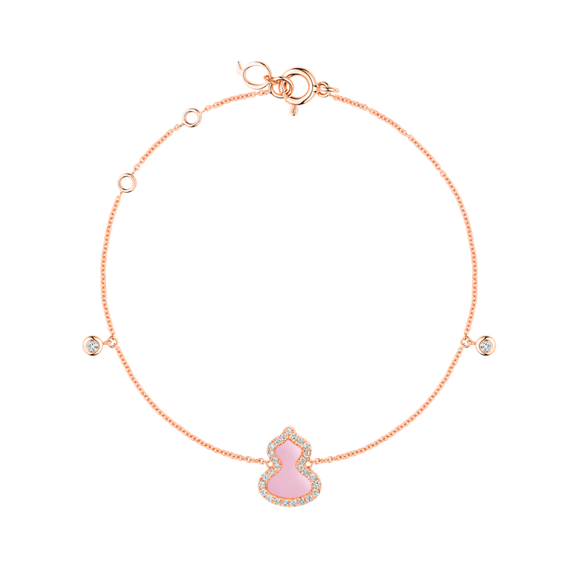 Qeelin Wulu Bracelet Pink Opal WU-BR0011B-RGDPO WUBPT11RGPO