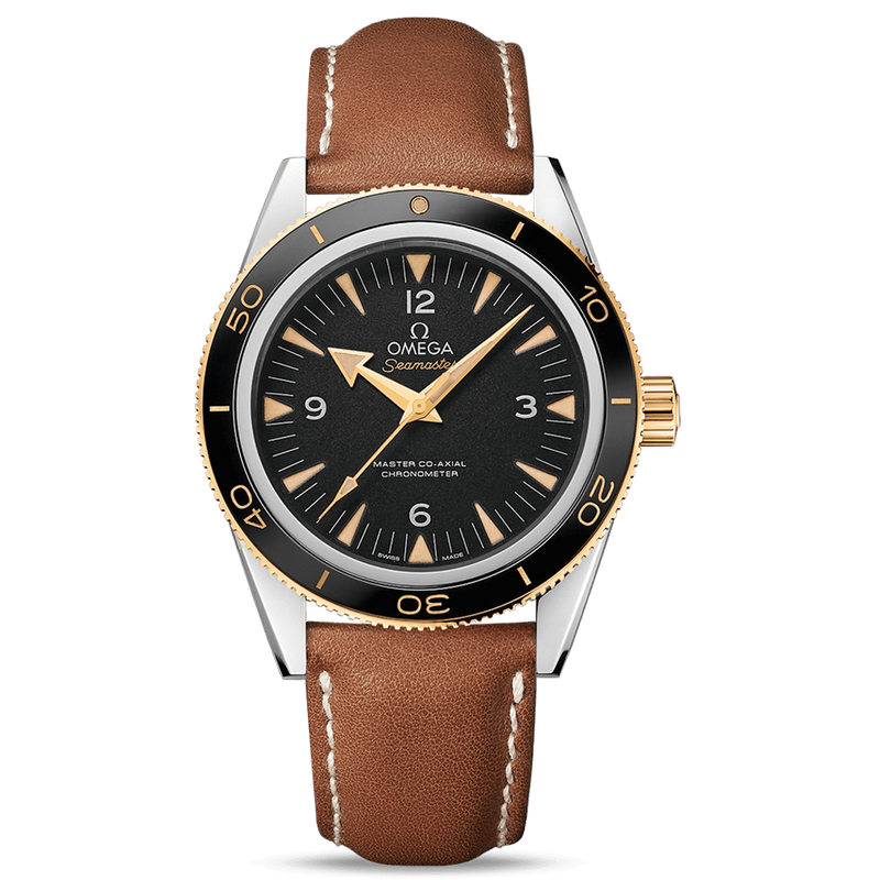 Omega Seamaster 300 Cera Gold Bezel 41mm