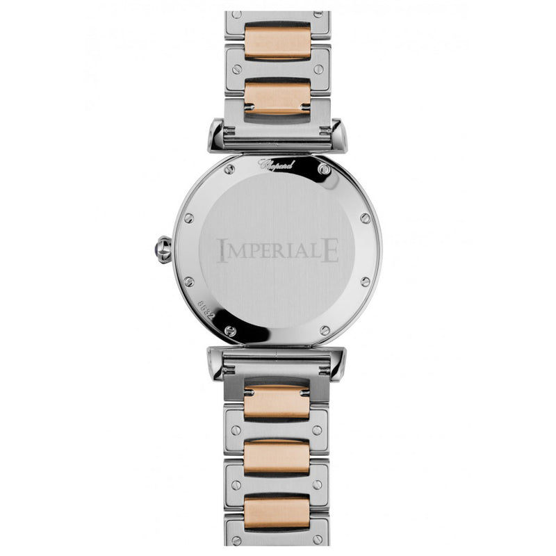 Chopard Imperiale Quartz 28mm Rose Gold and Stainless Steel Watch 388532-6004
