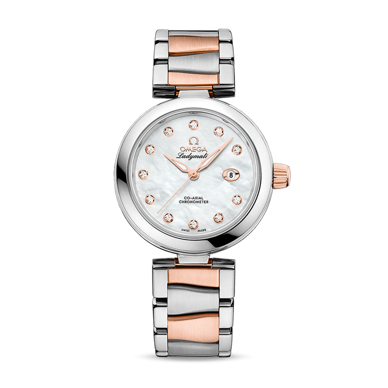 Omega De Ville Ladymatic Co-Axial 34 mm Diamonds