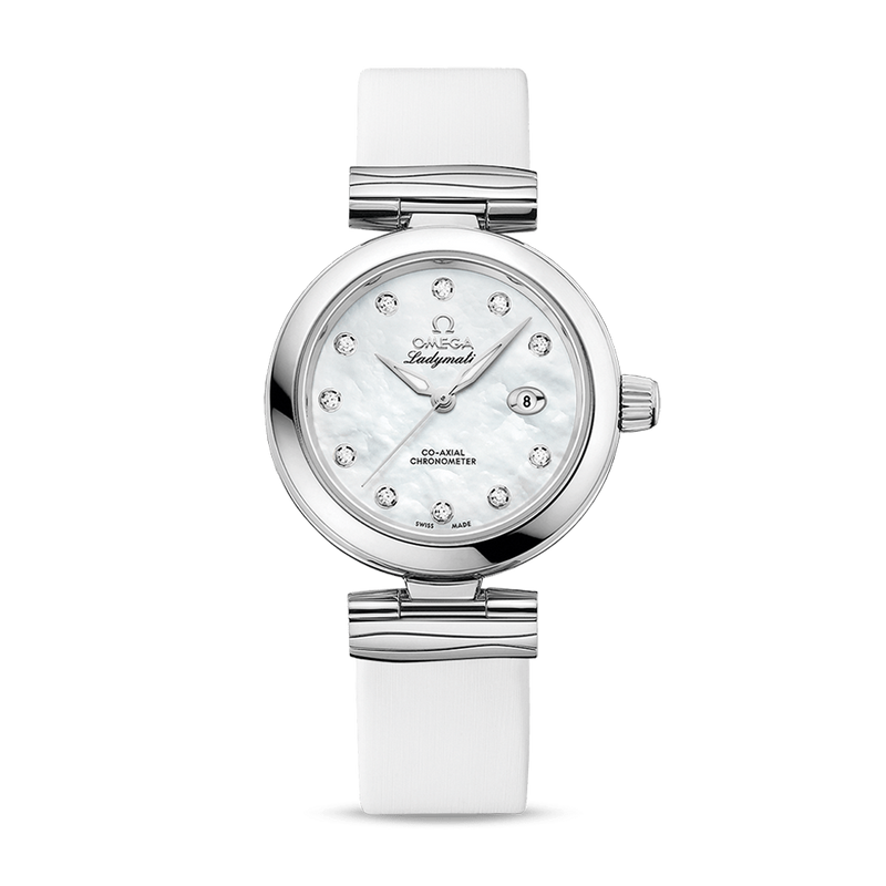 Omega De Ville Ladymatic Co-Axial 34 mm Diamonds