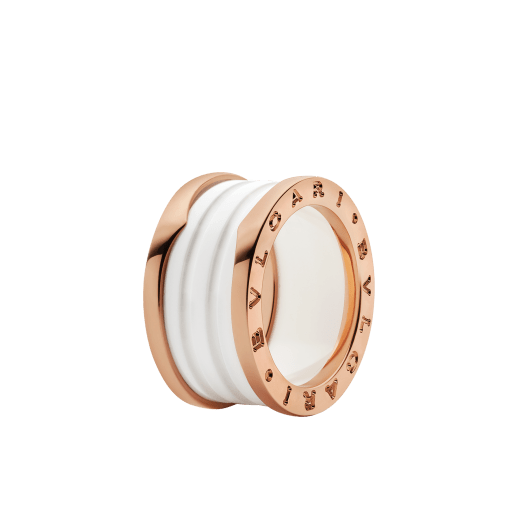 B.zero1 White Ceramic Ring