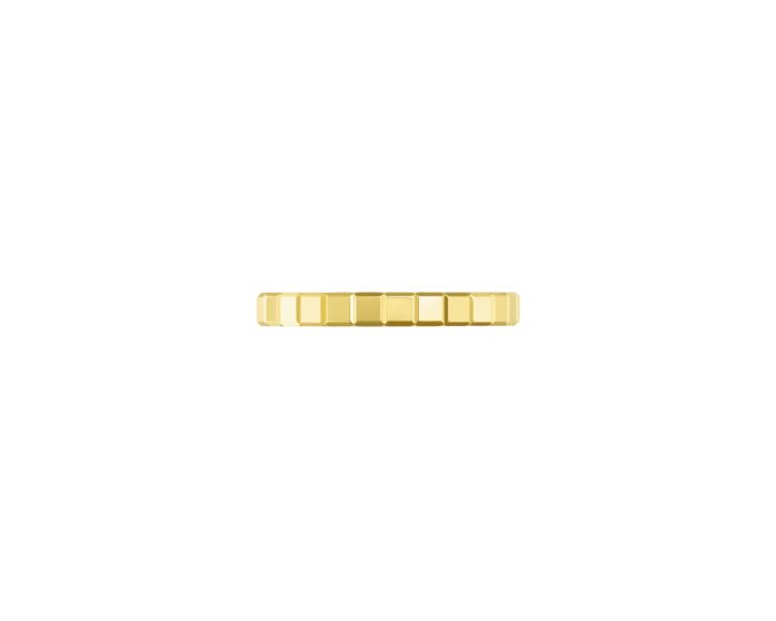 Ice Cube Pure Yellow Gold Ring 827702-0199