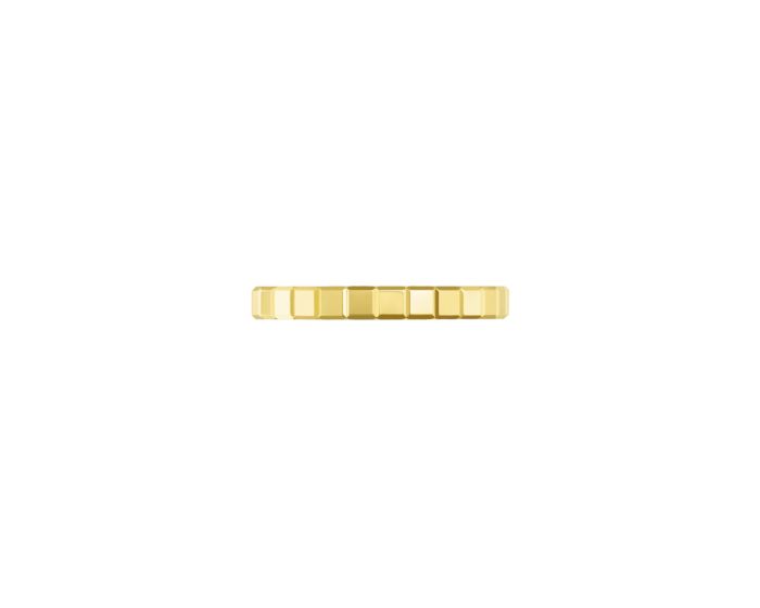 Ice Cube Pure Yellow Gold Ring 827702-0199