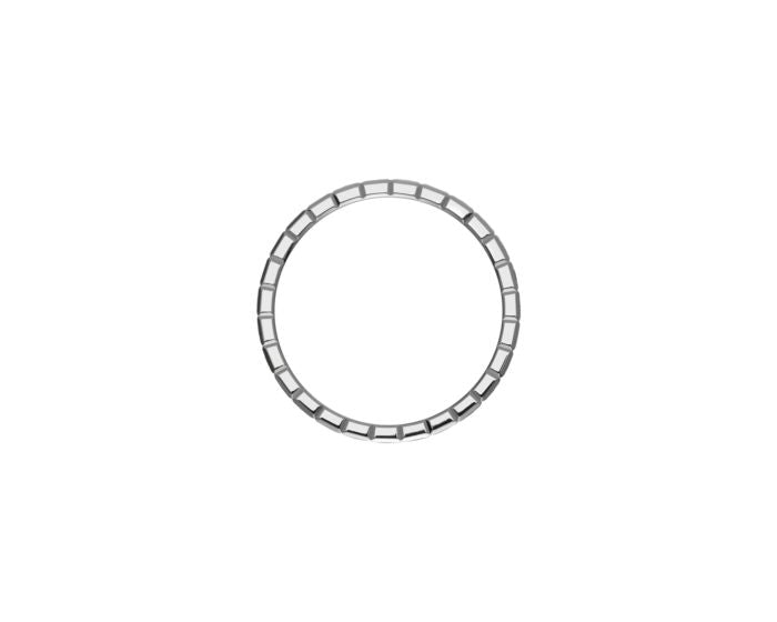 Ice Cube Pure Full-Set Ring (available in other metals)