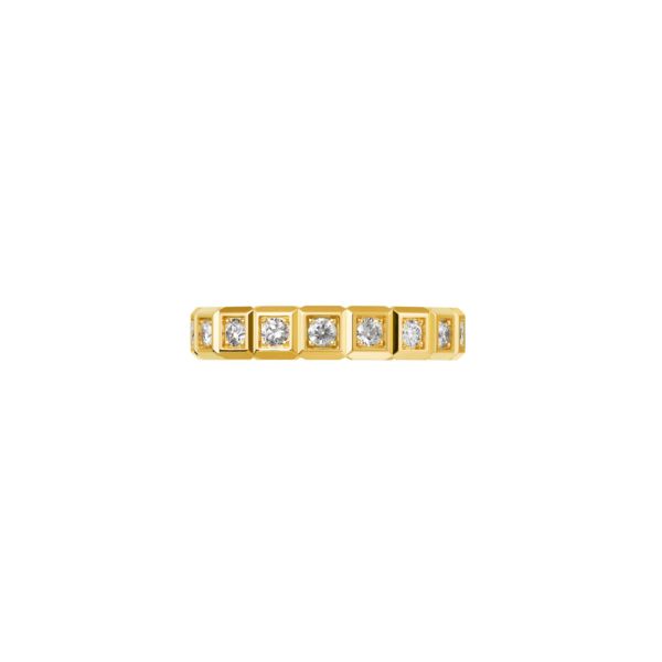 Ice Cube Pure Full-Set Yellow Gold Ring 829834-0099