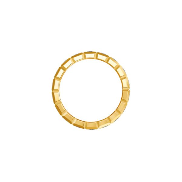 Ice Cube Pure Full-Set Yellow Gold Ring 829834-0099