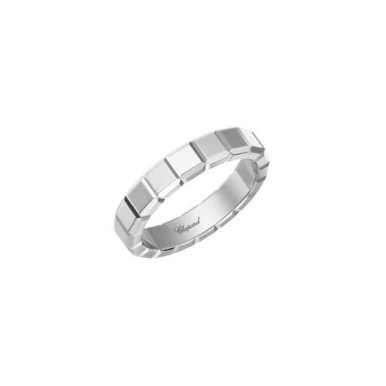Ice Cube Pure White Gold Ring 829834-1010