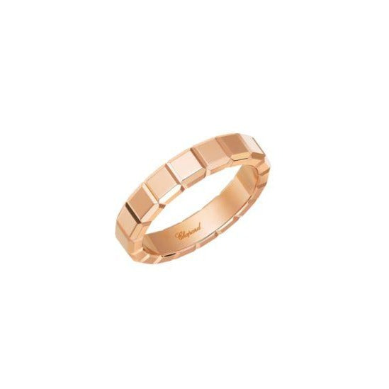 Ice Cube Pure Rose Gold Ring 829834-5010