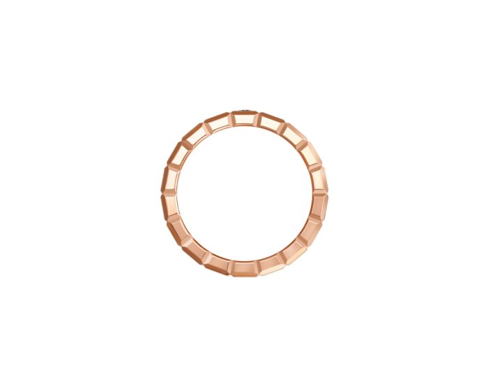 Ice Cube Pure Rose Gold Ring 829834-5069