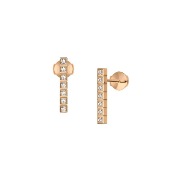 Ice Cube Pure Full-Set Earrings (available in other metals)