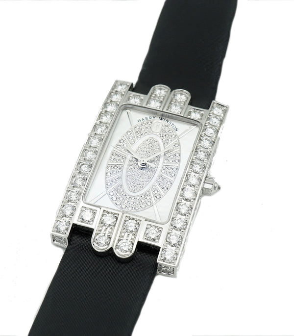 Harry Winston Avenue C Quartz Diamonds AVEQHM26WW183
