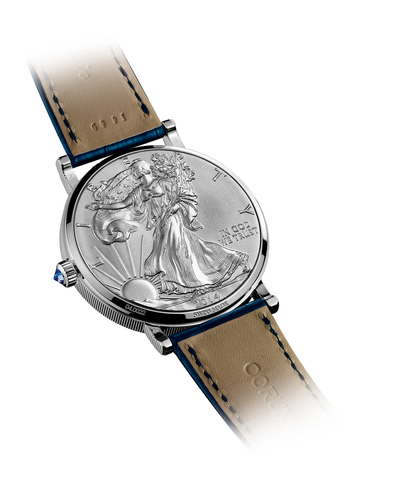 Corum Heritage Silver Coin Watch C082/03059