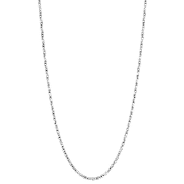 Qeelin 18" necklace in 18K white gold AAAXXEYWG18