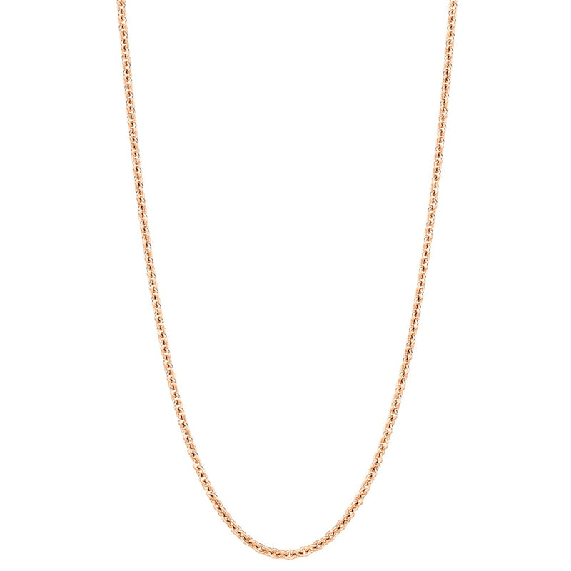 Qeelin 22 inch necklace in 18K rose gold CH-022-RG AAAXXEYRG22