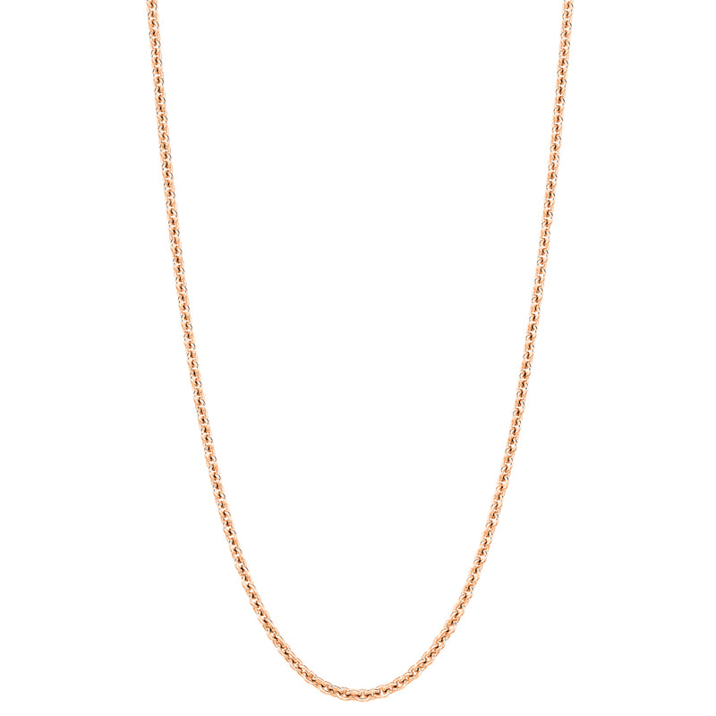 Qeelin 24 inch necklace in 18K rose gold AAAXXEYRG24