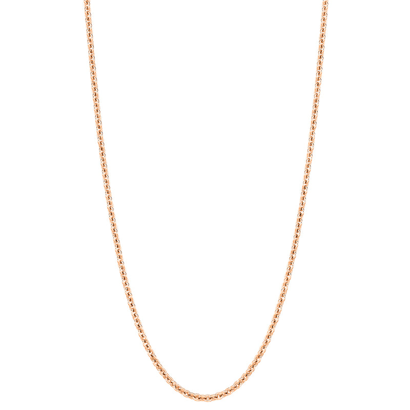 Qeelin 24 inch necklace in 18K rose gold AAAXXEYRG24
