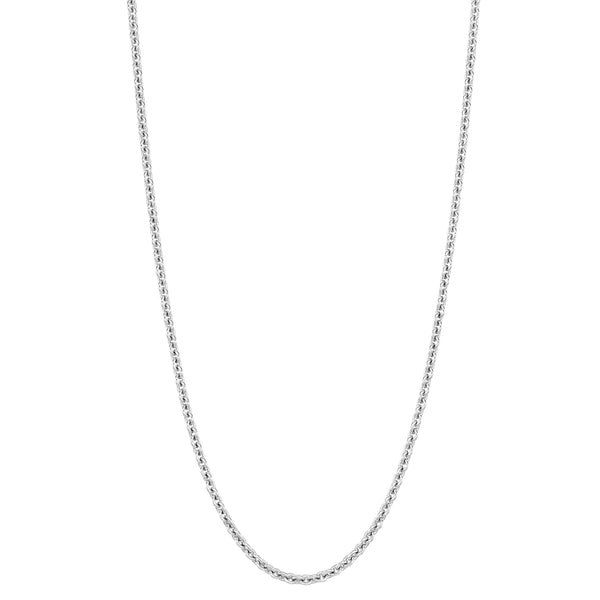 Qeelin 24 inch necklace in 18K white gold AAAXXEYWG24