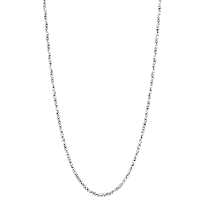 Qeelin 24 inch necklace in 18K white gold AAAXXEYWG24