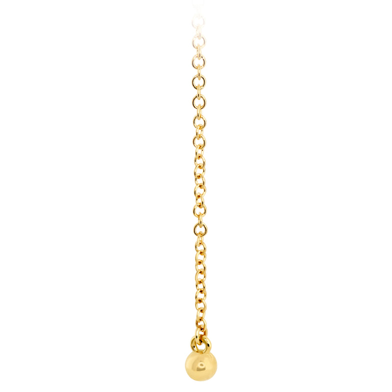 Liliana Milgrain Diamond Lariat Necklace