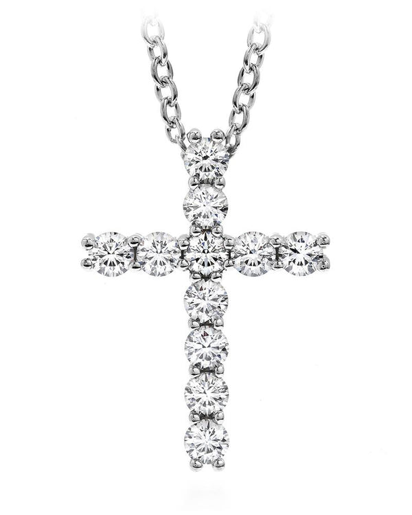 Whimsical Cross Pendant Necklace
