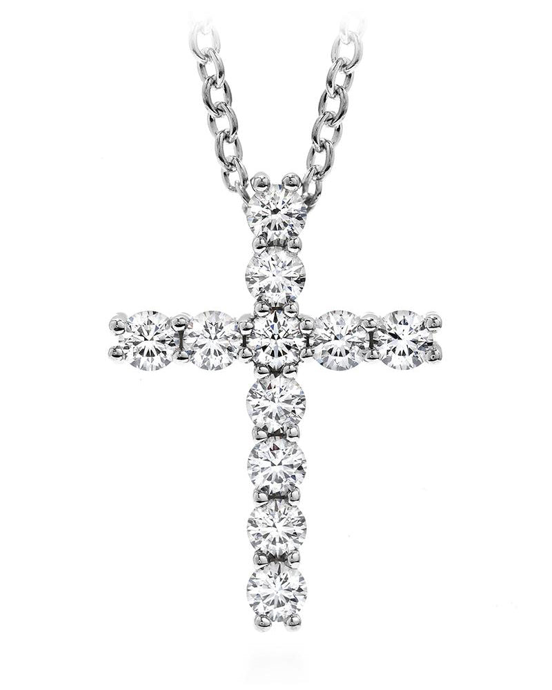 Whimsical Cross Pendant Necklace