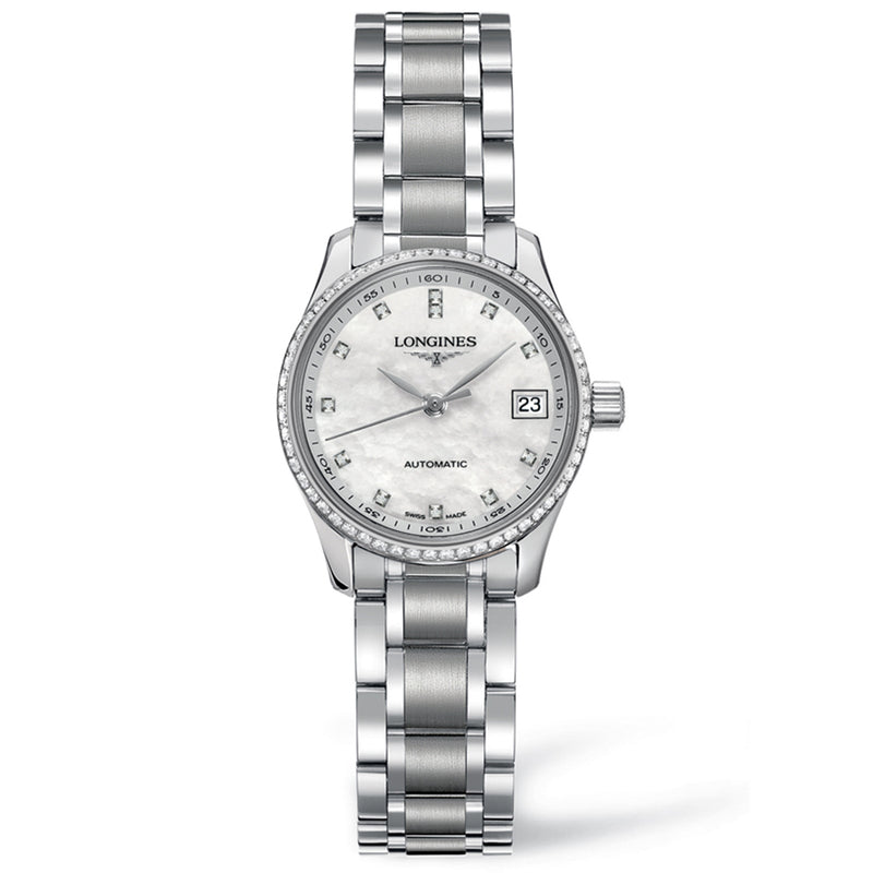Master Collection 25mm Stainless Steel with Diamonds