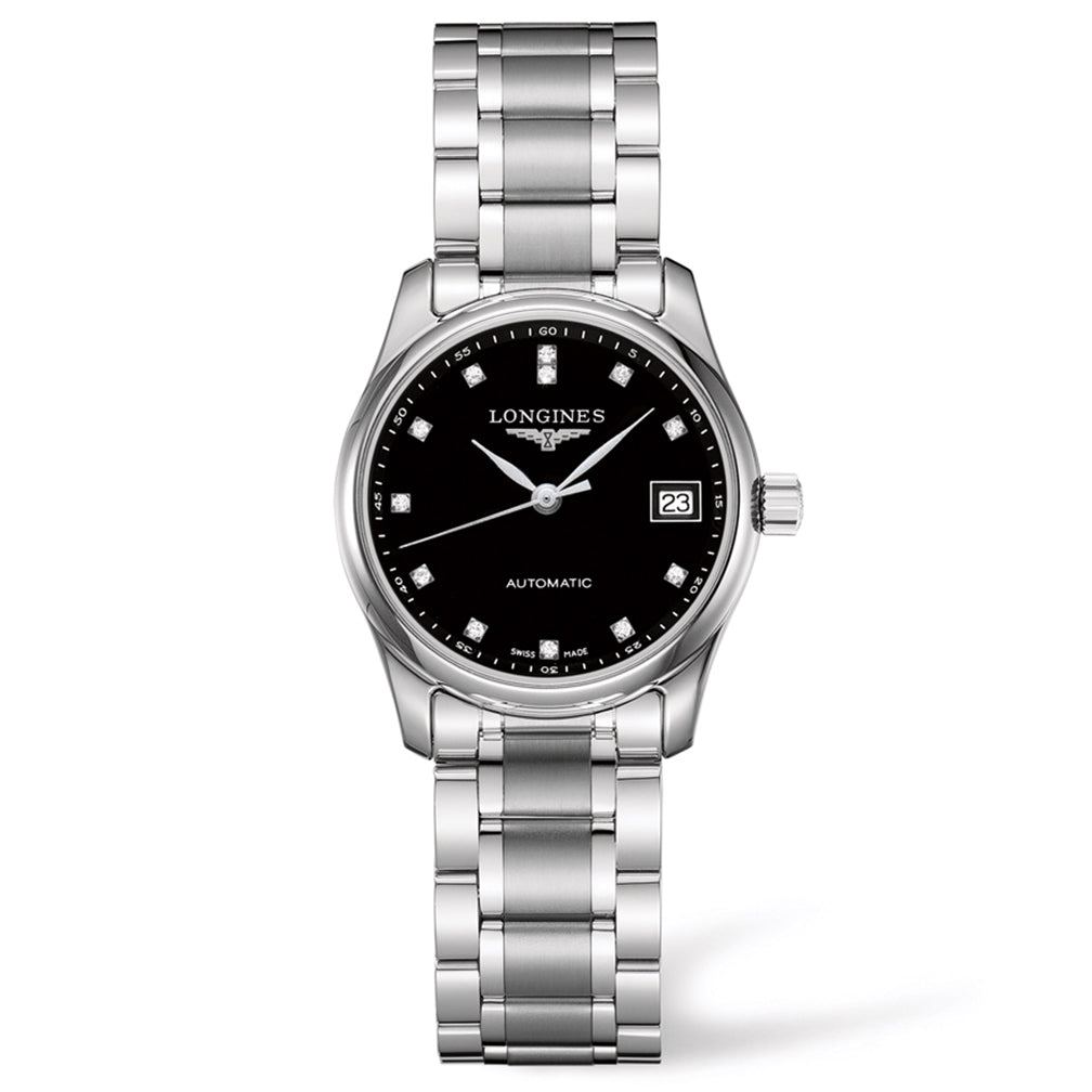 Longines Master Collection 29mm Stainless Steel with Diamonds L22574576
