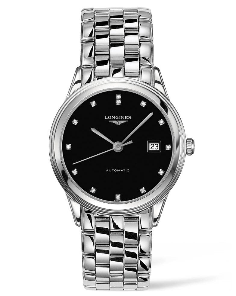 Longines Flagship 38mm Stainless Steel with Diamonds L49744576