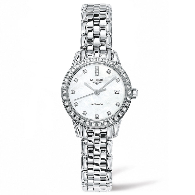 Flagship 26mm Stainless Steel with Diamonds