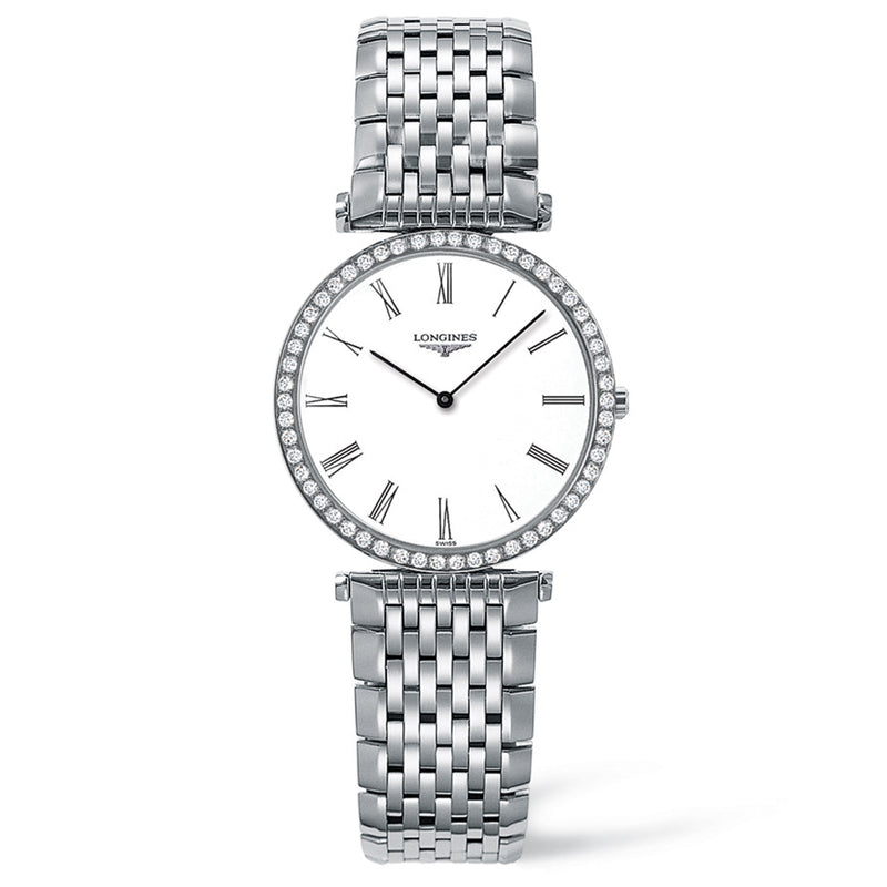 La Grande Classique de Longines 29mm Stainless Steel with Diamonds