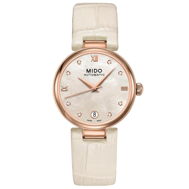 Mido Baroncelli Automatic Ladies Watch M0222073611611