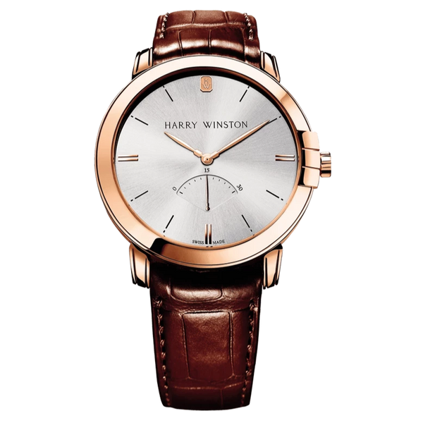 Midnight Retrograde Silver Dial
