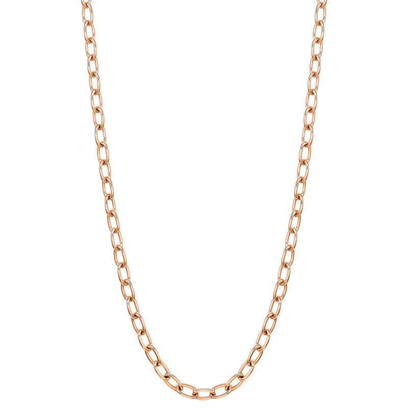 24" necklace in 18K rose gold