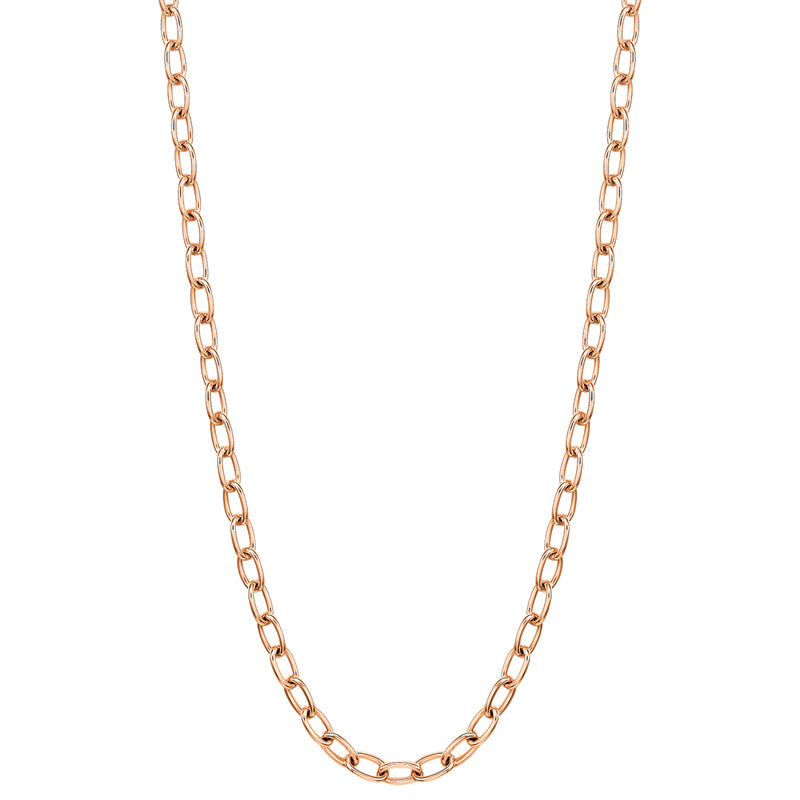 24" necklace in 18K rose gold
