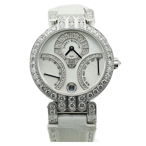 Ladies Premier Excenter Bi-Retro White Gold