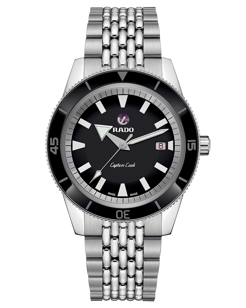 Captain Cook Automatic 42mm Black Dial