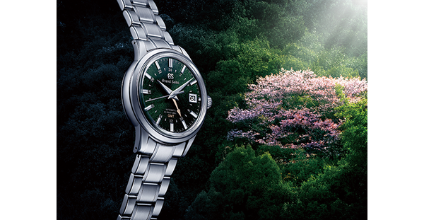 Grand Seiko SBGJ251 Spring Green Hi-Beat GMT Seasons Collection