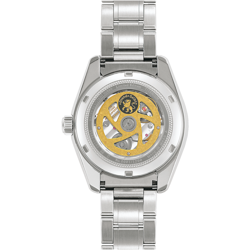 Grand Seiko SBGJ255 Calibre 9S86 Automatic Hi Beat GMT Titanium Watch