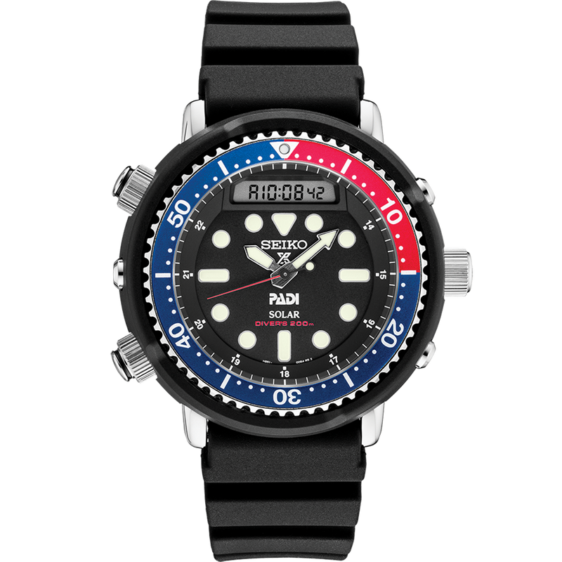 Seiko Prospex "Arnie" Solar Tuna PADI Dive Watch SNJ027
